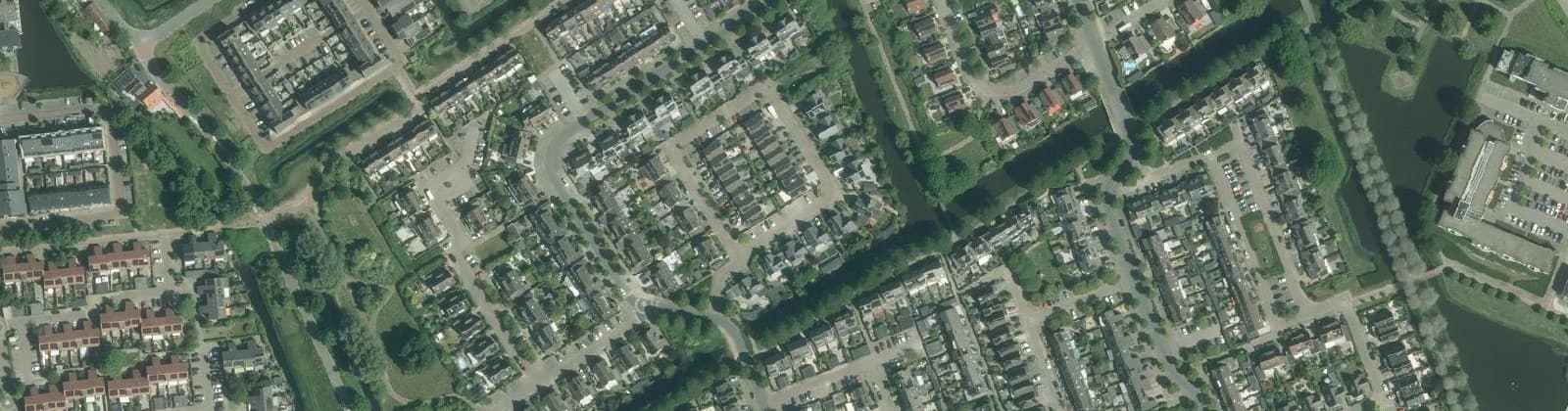 Luchtfoto van Kruis Hoeffe