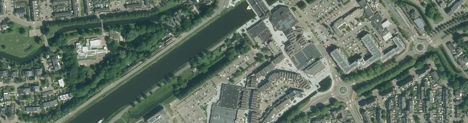 Luchtfoto van Centrumgebied-Oost