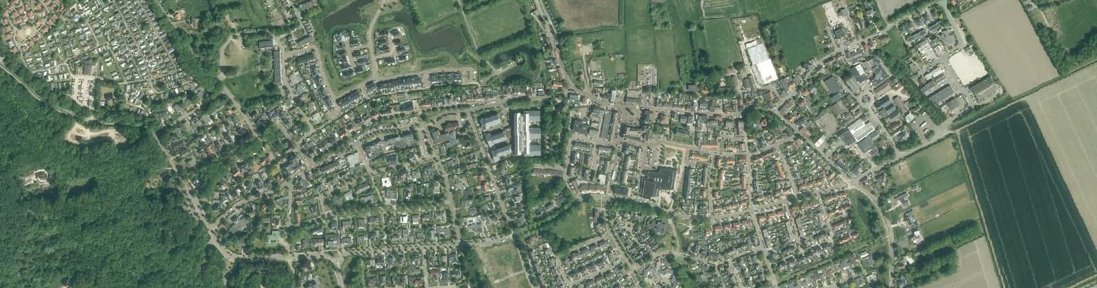 Luchtfoto van Rockanje