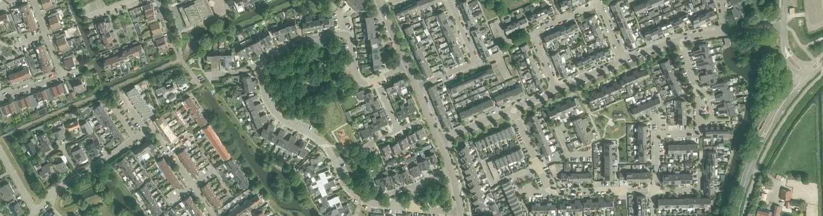 Luchtfoto van Zuidhoek