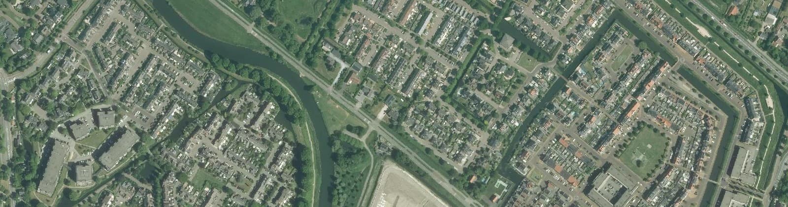 Luchtfoto van Nieuwland