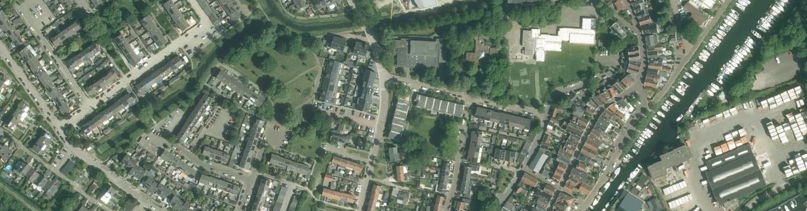 Luchtfoto van Zwartewaal