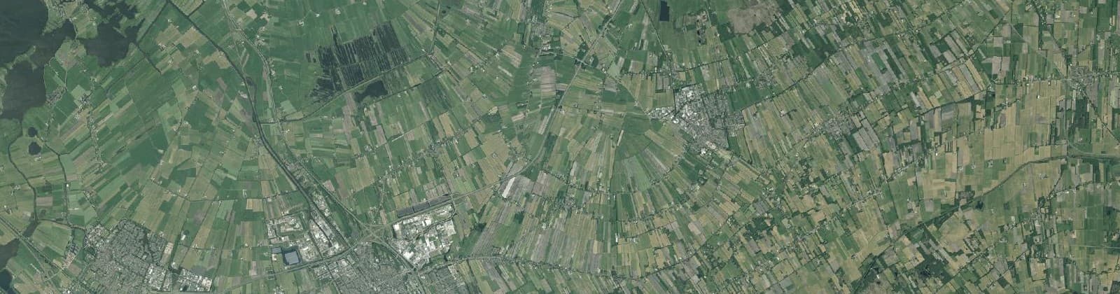 Luchtfoto van Heerenveen