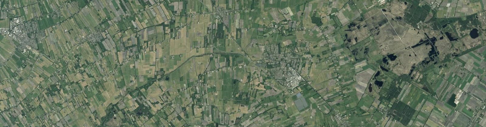 Luchtfoto van Ooststellingwerf