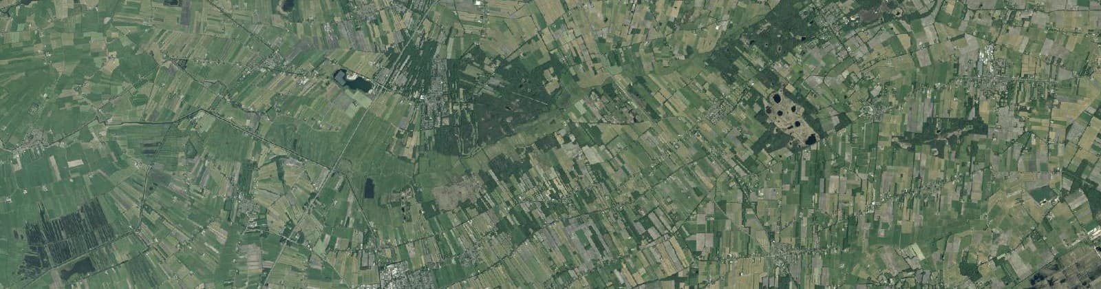 Luchtfoto van Opsterland