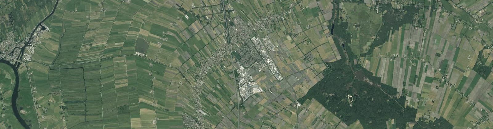 Luchtfoto van Staphorst