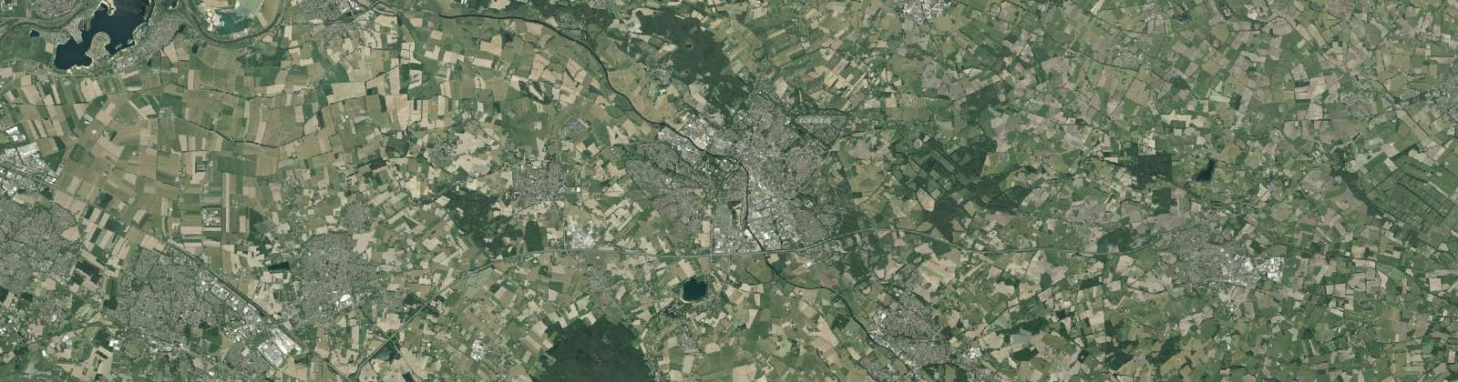 Luchtfoto van Doetinchem