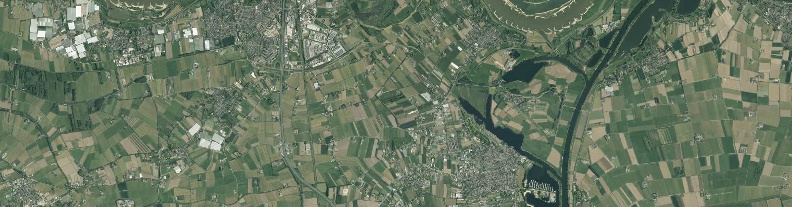 Luchtfoto van Maasdriel
