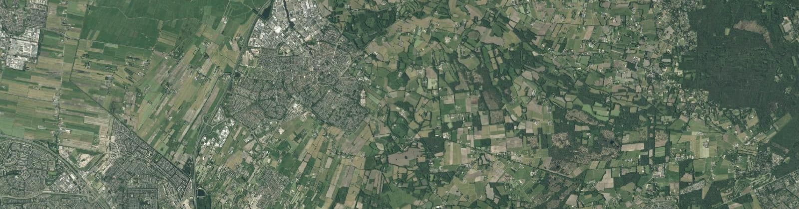 Luchtfoto van Nijkerk