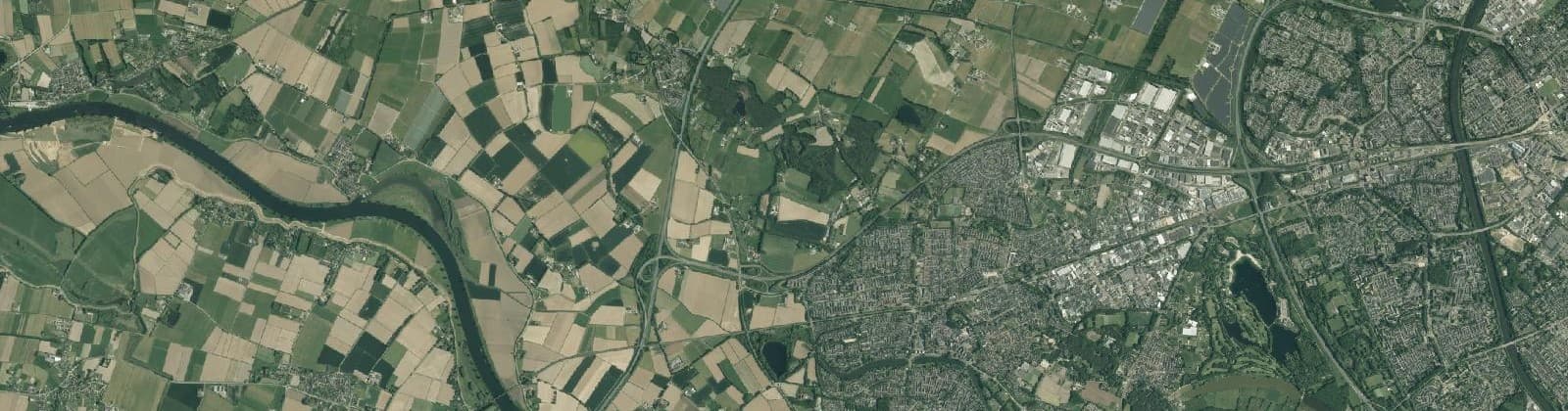 Luchtfoto van Wijchen