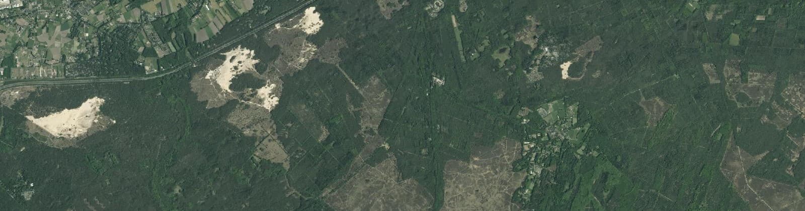Luchtfoto van Nunspeet