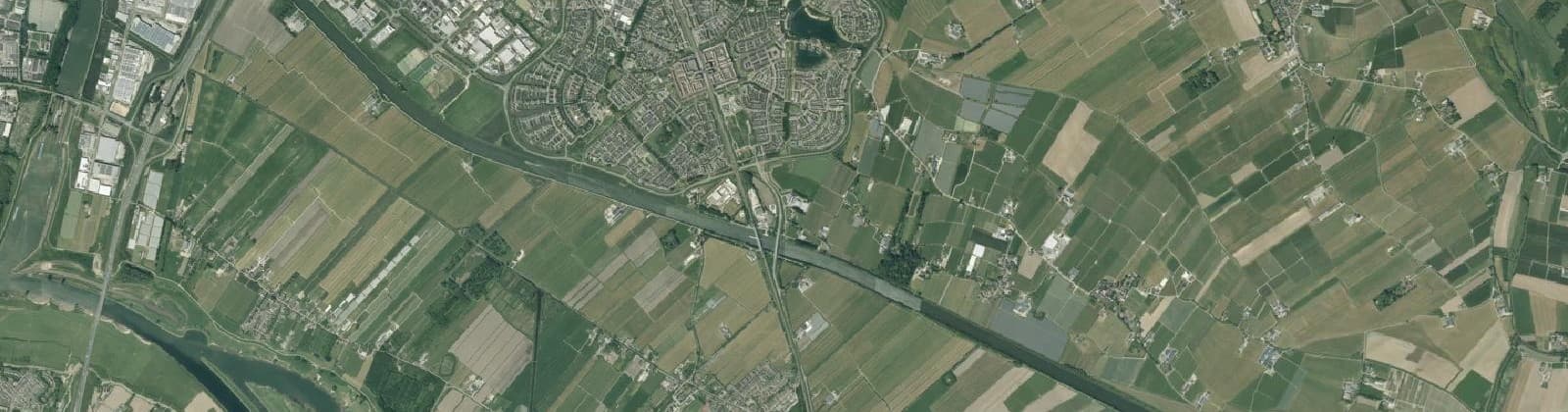 Luchtfoto van Houten
