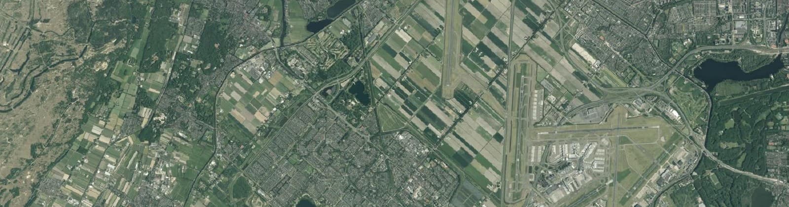 Luchtfoto van Haarlemmermeer