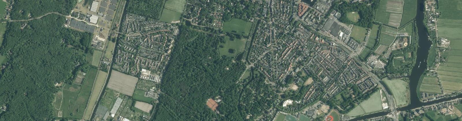 Luchtfoto van Heemstede