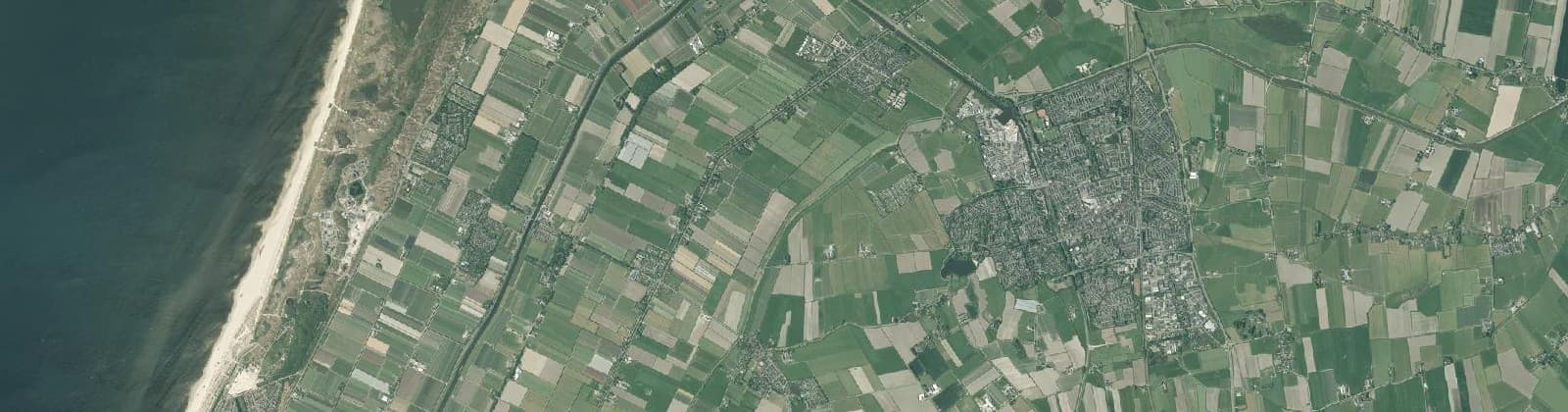 Luchtfoto van Schagen