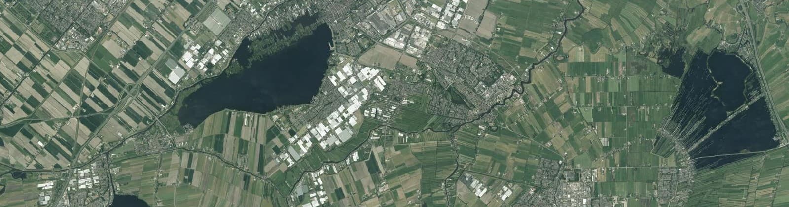 Luchtfoto van Uithoorn