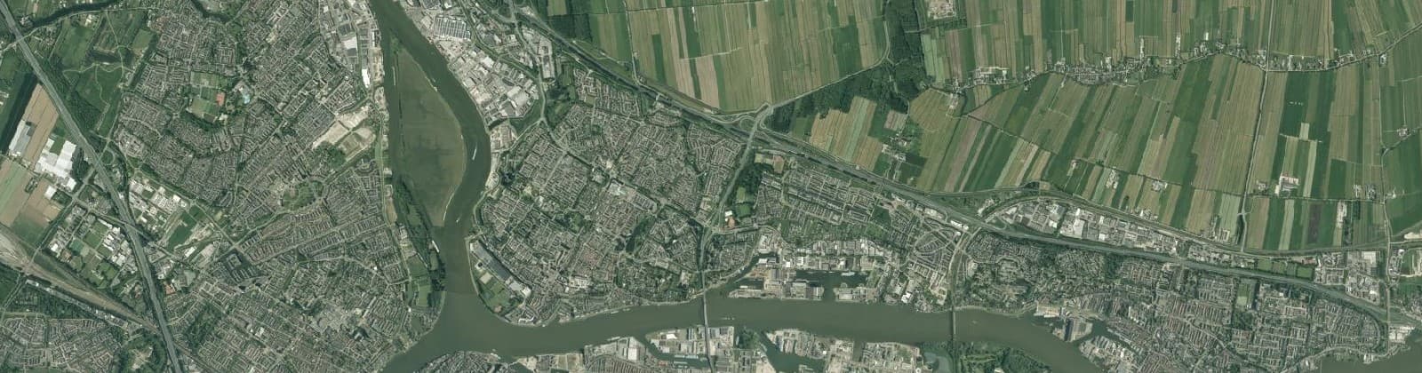 Luchtfoto van Papendrecht