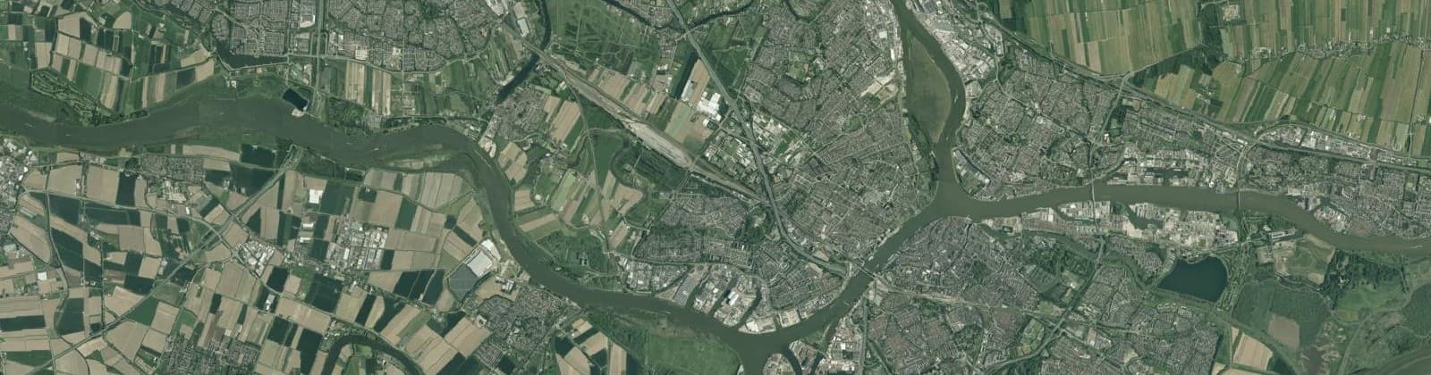 Luchtfoto van Zwijndrecht