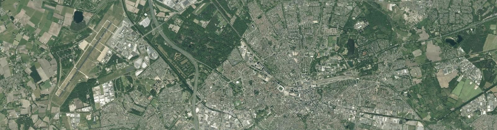 Luchtfoto van Eindhoven
