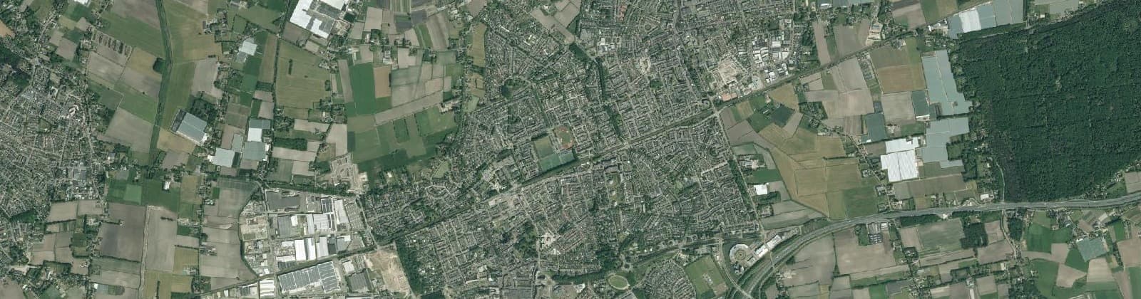 Luchtfoto van Etten-Leur