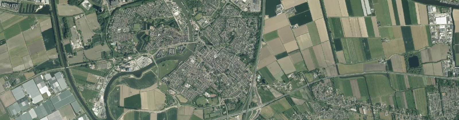 Luchtfoto van Geertruidenberg