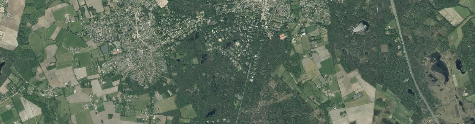 Luchtfoto van Waalre