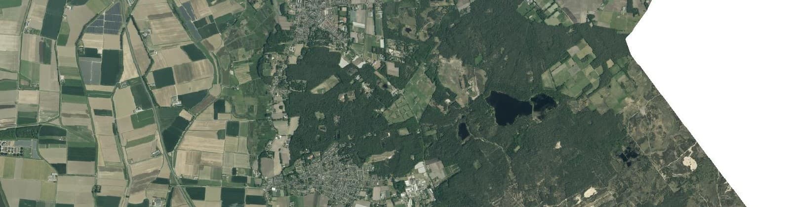 Luchtfoto van Woensdrecht