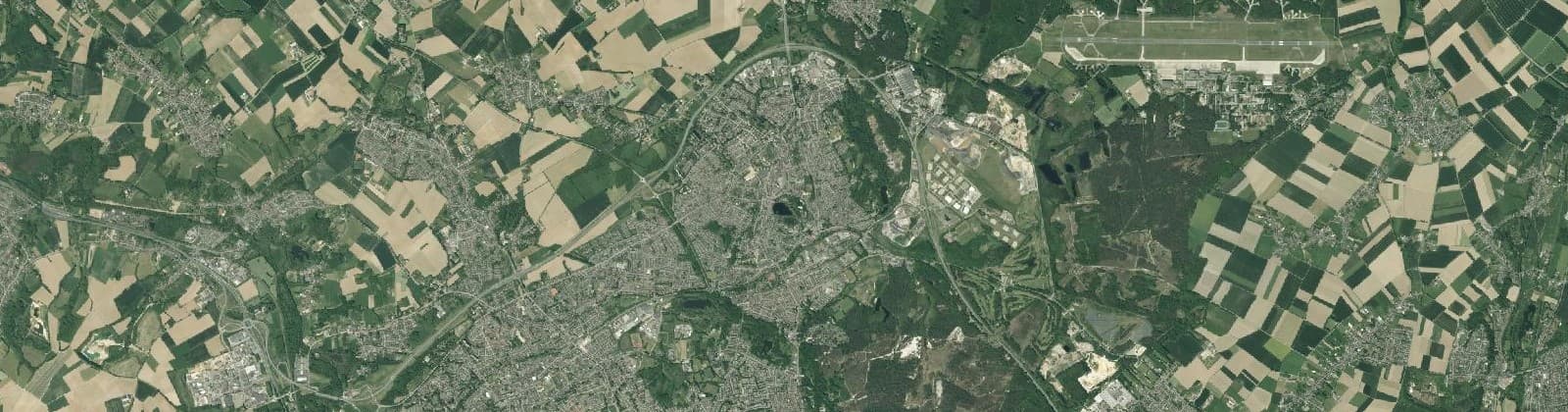 Luchtfoto van Brunssum