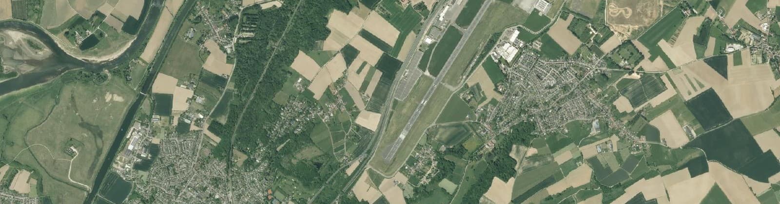 Luchtfoto van Meerssen