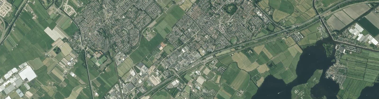 Luchtfoto van Teylingen