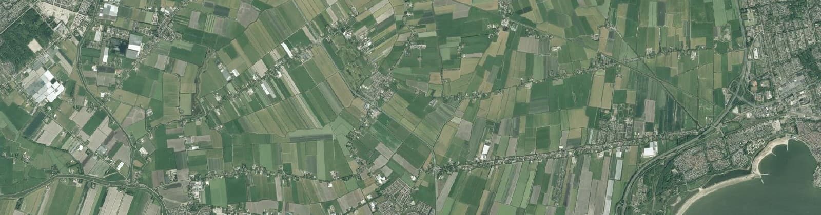 Luchtfoto van Koggenland
