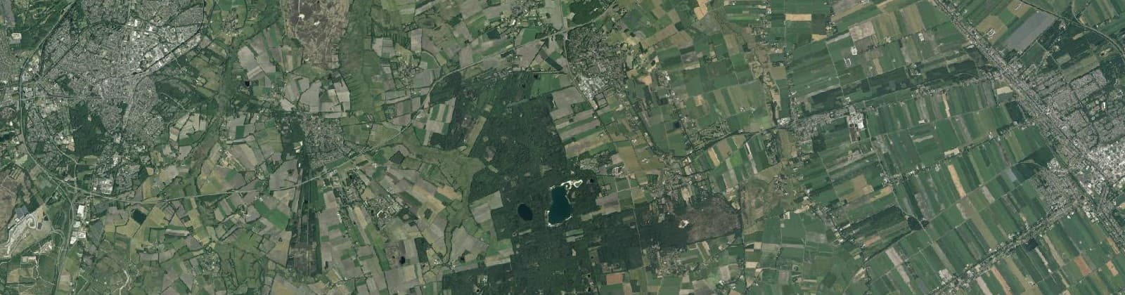 Luchtfoto van Aa en Hunze