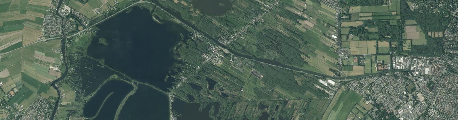 Luchtfoto van Wijdemeren