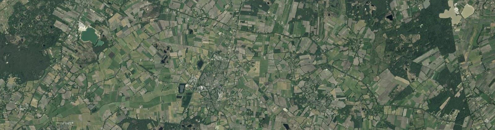 Luchtfoto van Midden-Drenthe
