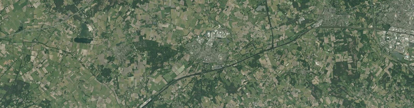 Luchtfoto van Hof van Twente