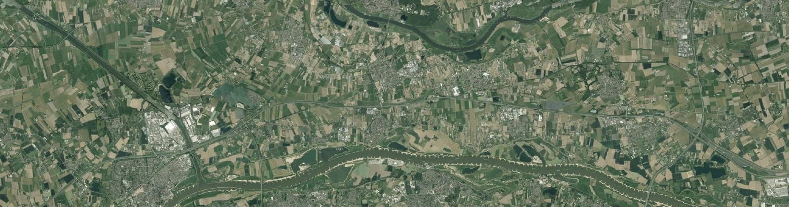 Luchtfoto van Neder-Betuwe
