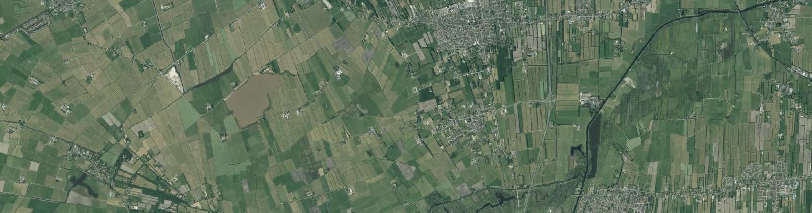 Luchtfoto van Dantumadiel