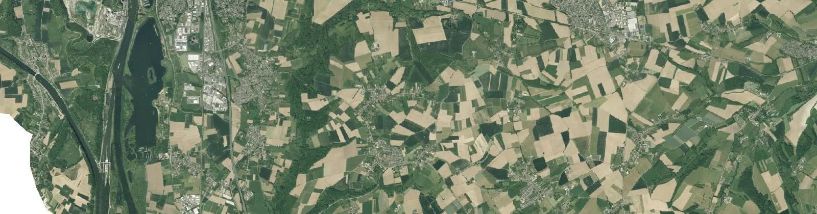 Luchtfoto van Eijsden-Margraten