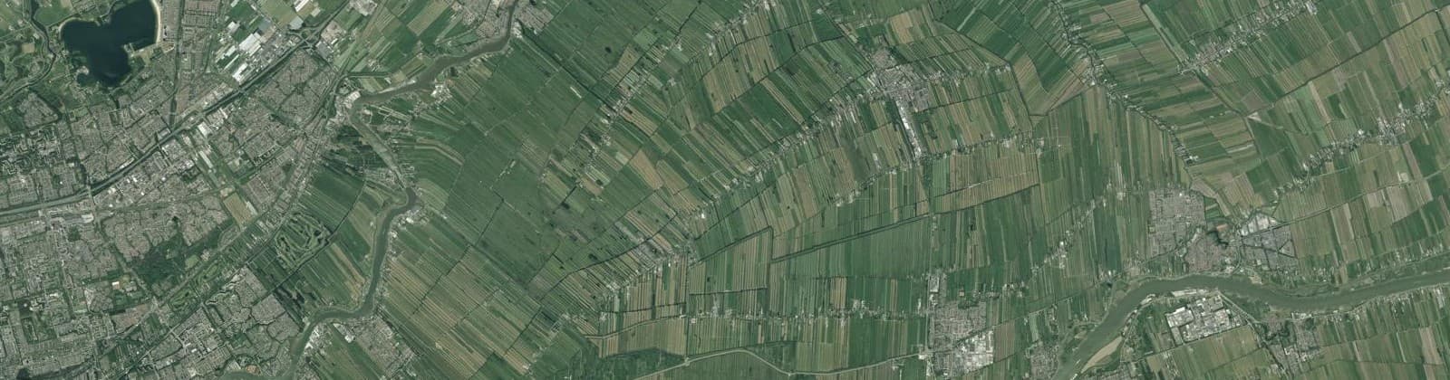 Luchtfoto van Krimpenerwaard