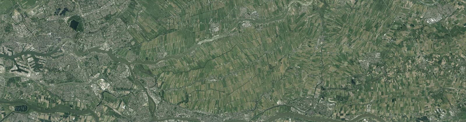 Luchtfoto van Molenlanden
