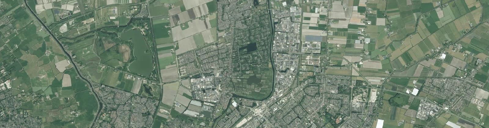 Luchtfoto van Dijk en Waard