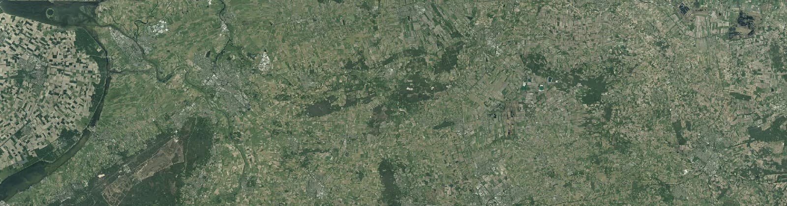 Luchtfoto van Overijssel