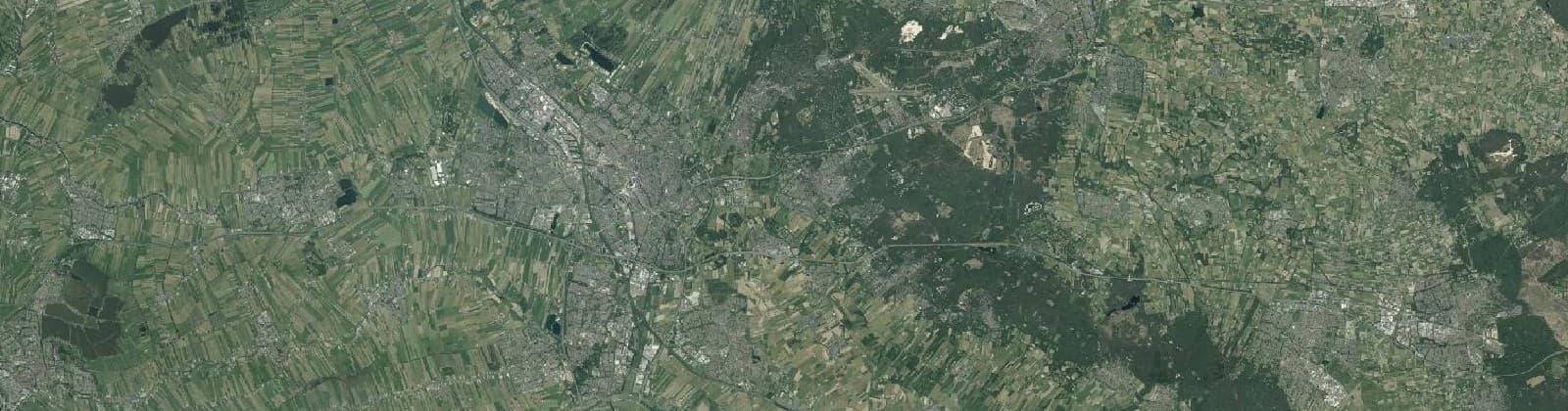 Luchtfoto van Utrecht