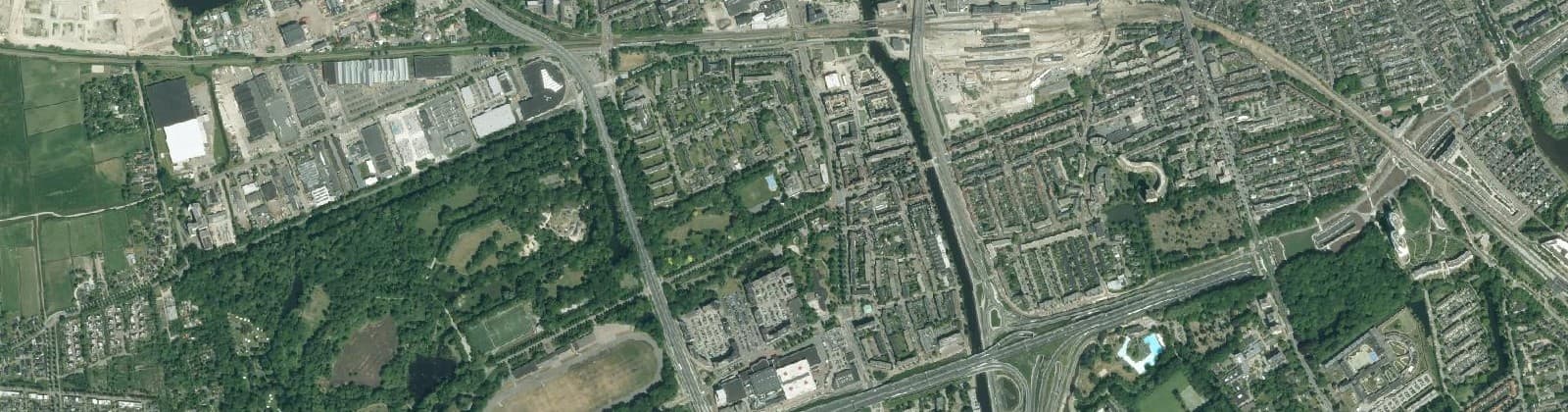 Luchtfoto van Oud-Zuid