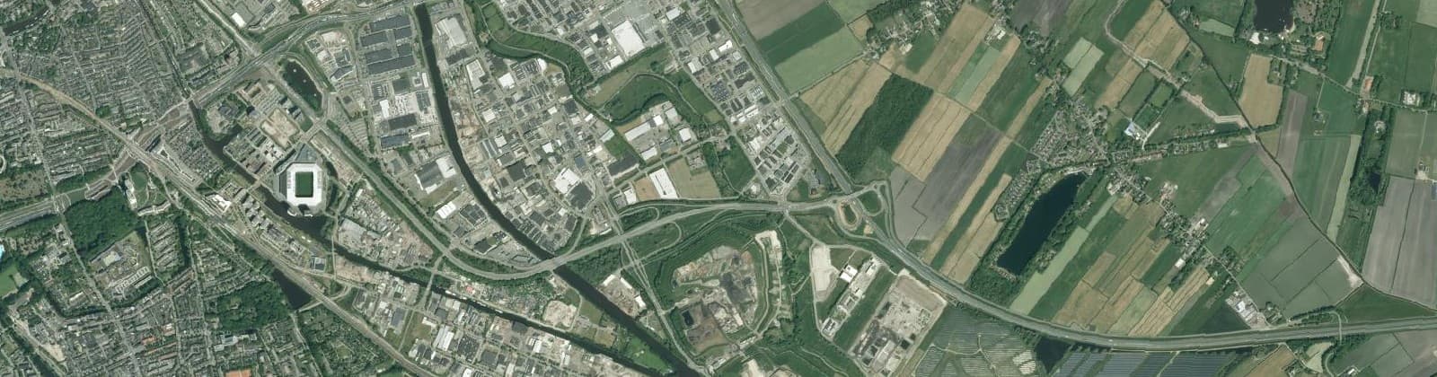 Luchtfoto van Zuidoost