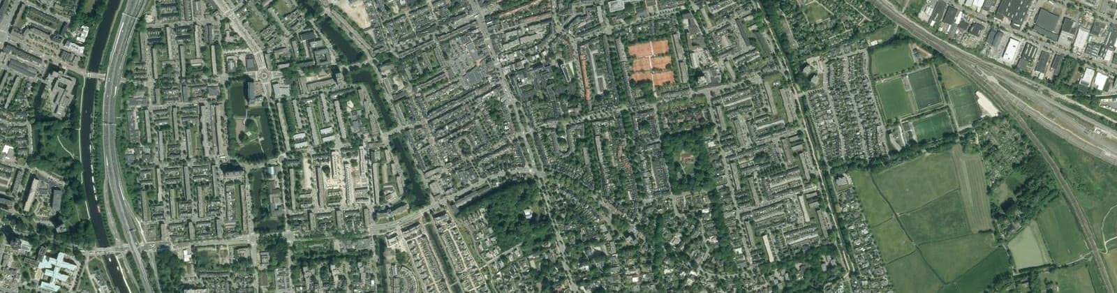 Luchtfoto van Midden-Zuid
