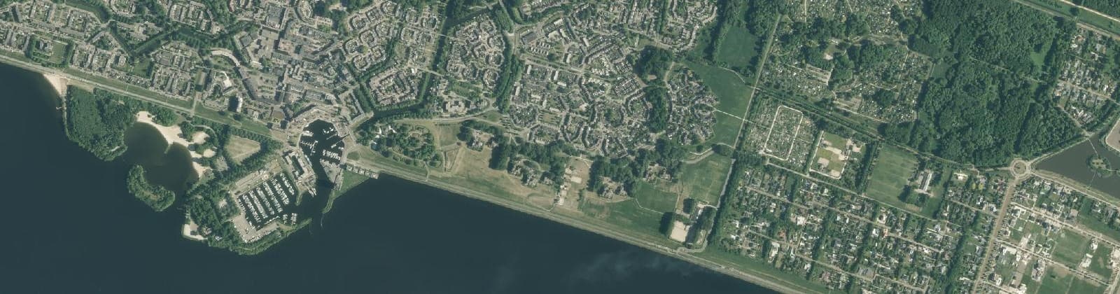 Luchtfoto van De Meenten