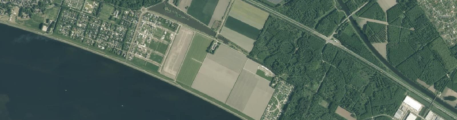 Luchtfoto van Overgooi