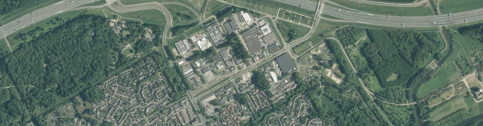 Luchtfoto van De Steiger