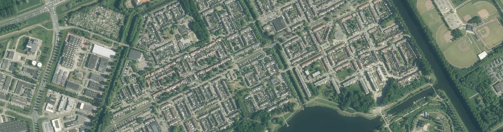 Luchtfoto van Waterwijk